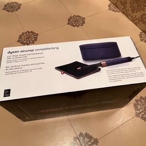 Dyson Airwrap Complete Long - Black and Purple